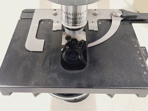 Thumbnail image of Zeiss Axioskop Microscope, 3 x Objectives (NEOFL 10x/40x/100x) EBQ 100 & PSU-100