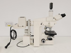 Thumbnail image of Zeiss Axioskop Microscope, 3 x Objectives (NEOFL 10x/40x/100x) EBQ 100 & PSU-100
