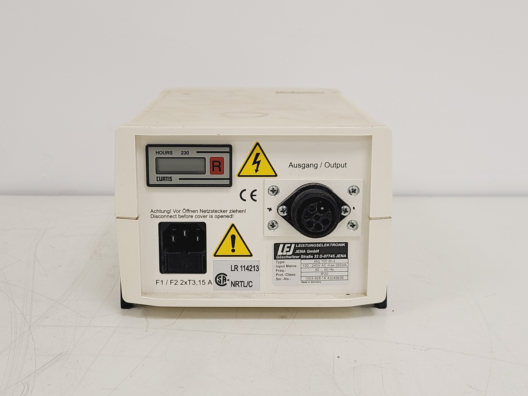 Image of Zeiss Axioskop Microscope, 3 x Objectives (NEOFL 10x/40x/100x) EBQ 100 & PSU-100