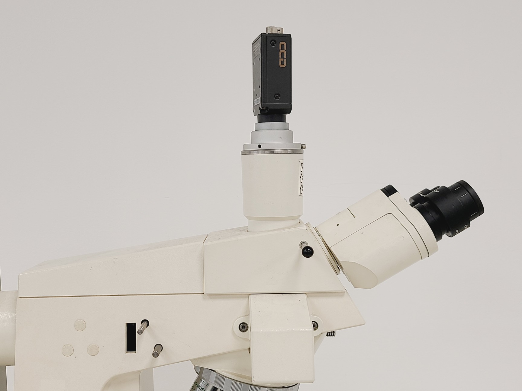 Image of Zeiss Axioskop Microscope, 3 x Objectives (NEOFL 10x/40x/100x) EBQ 100 & PSU-100