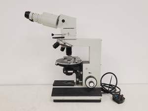 Thumbnail image of Carl Zeiss Jena JENALABpol Microscope w/ 3 x Objectives (2.5/10/50)