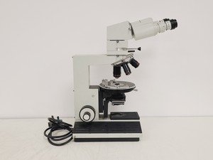 Thumbnail image of Carl Zeiss Jena JENALABpol Microscope w/ 3 x Objectives (2.5/10/50)