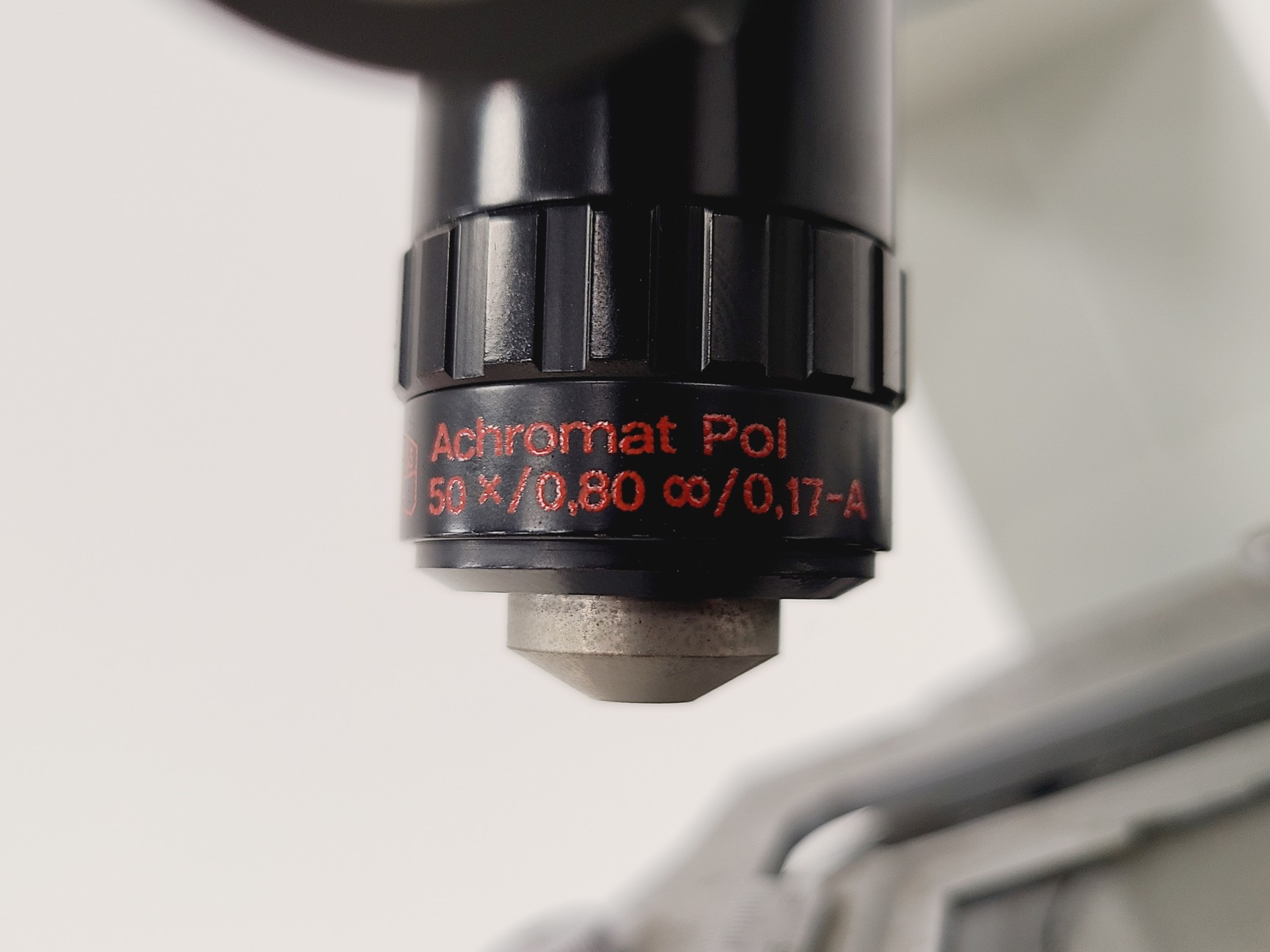 Image of Carl Zeiss Jena JENALABpol Microscope w/ 3 x Objectives (2.5/10/50)
