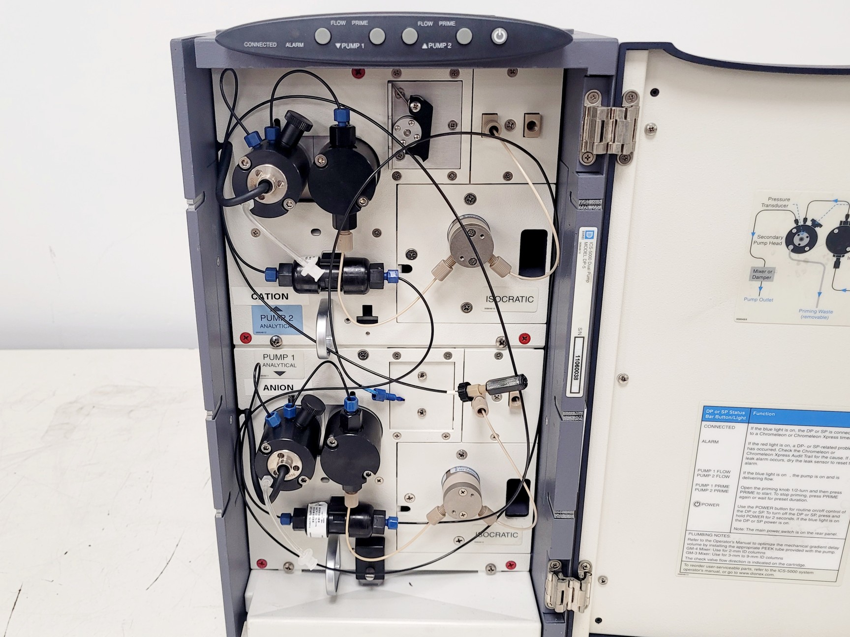 Image of Dionex ICS-5000 Ion Chromatography System DC-5 AS-1 EG-5 DP-5 SP-5