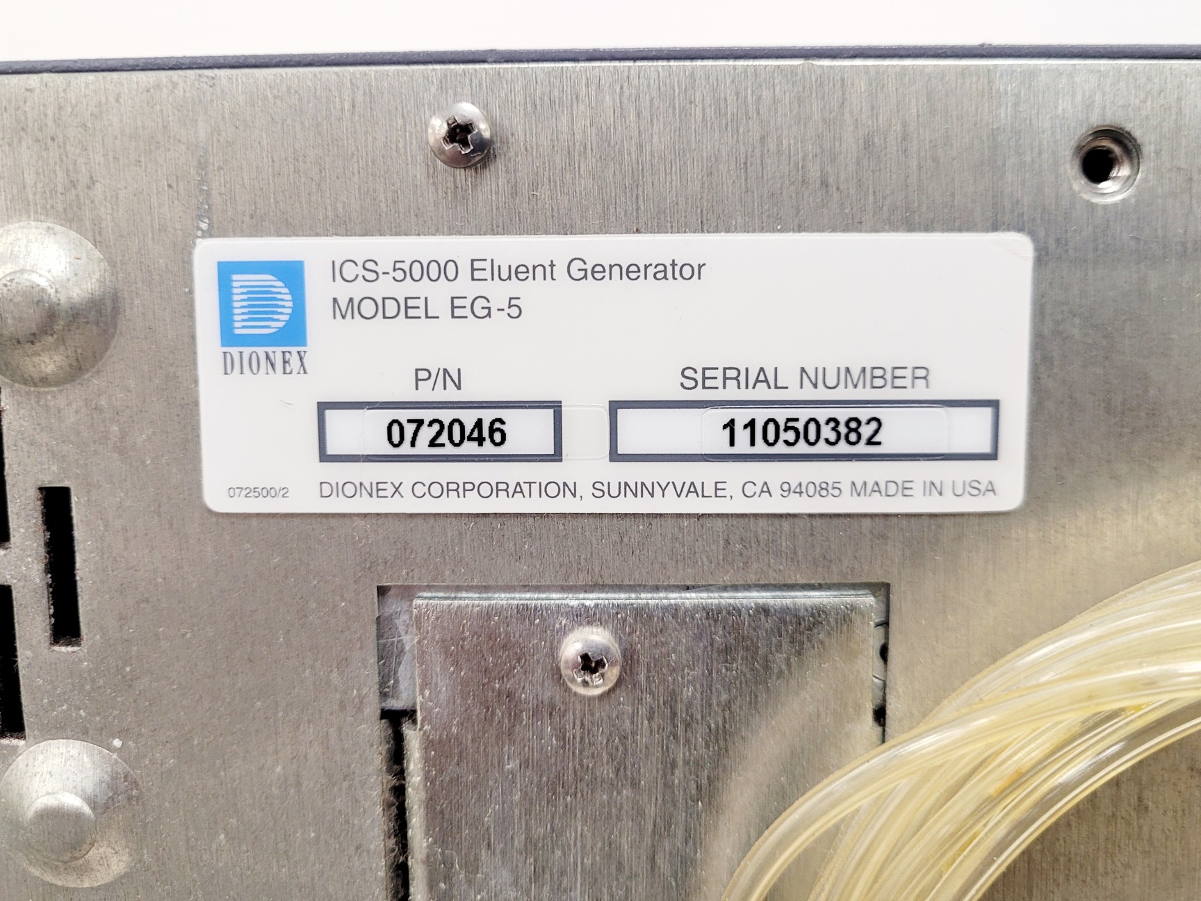 Image of Dionex ICS-5000 Ion Chromatography System DC-5 AS-1 EG-5 DP-5 SP-5