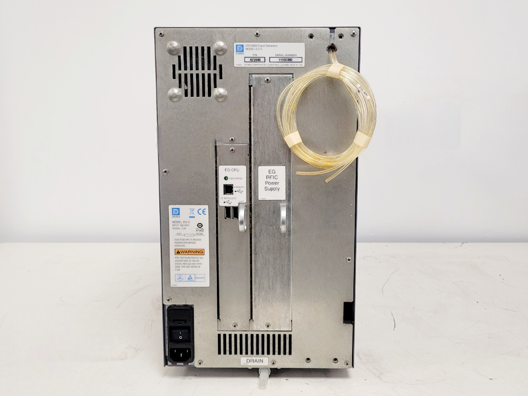 Image of Dionex ICS-5000 Ion Chromatography System DC-5 AS-1 EG-5 DP-5 SP-5