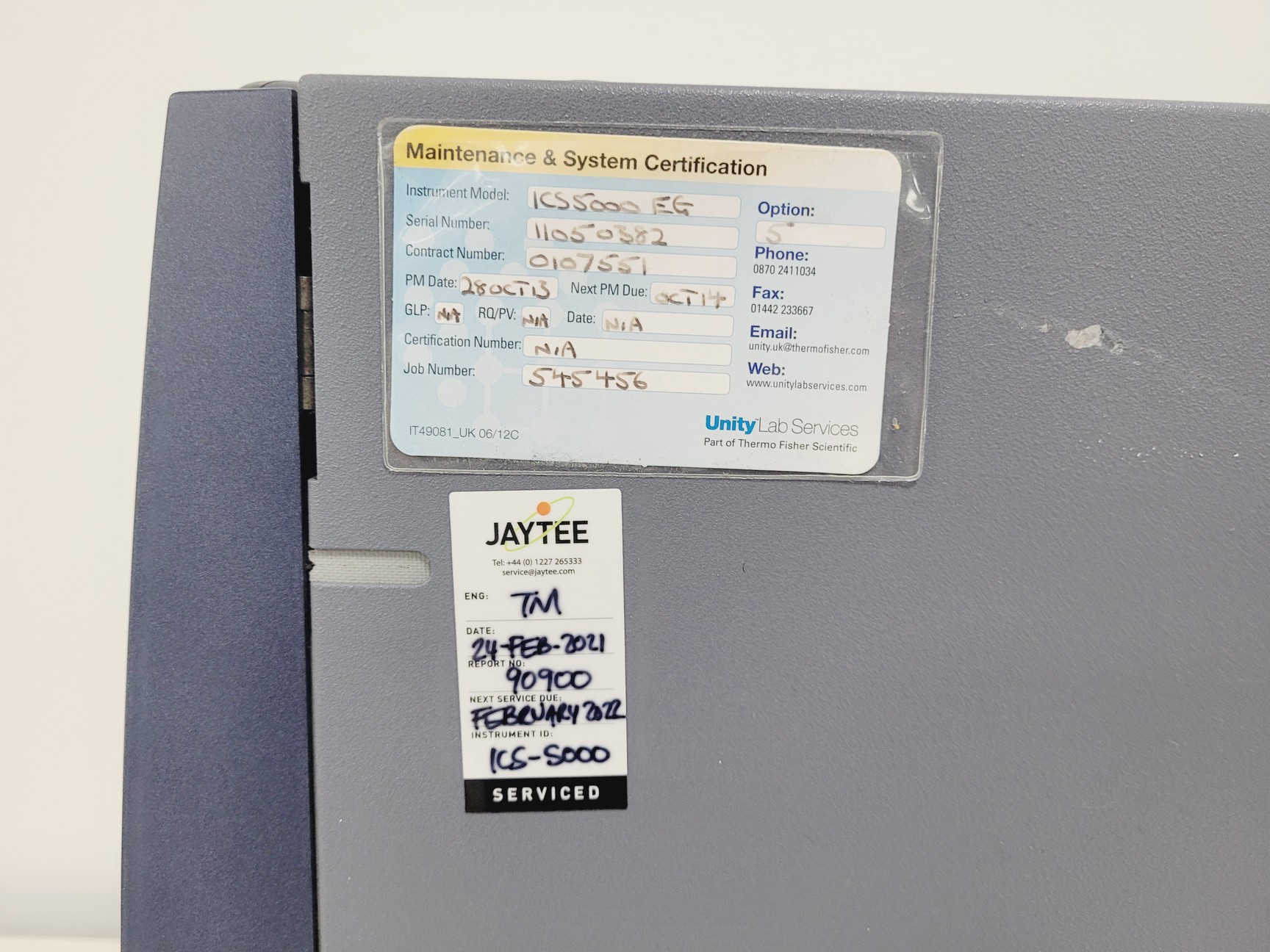 Image of Dionex ICS-5000 Ion Chromatography System DC-5 AS-1 EG-5 DP-5 SP-5