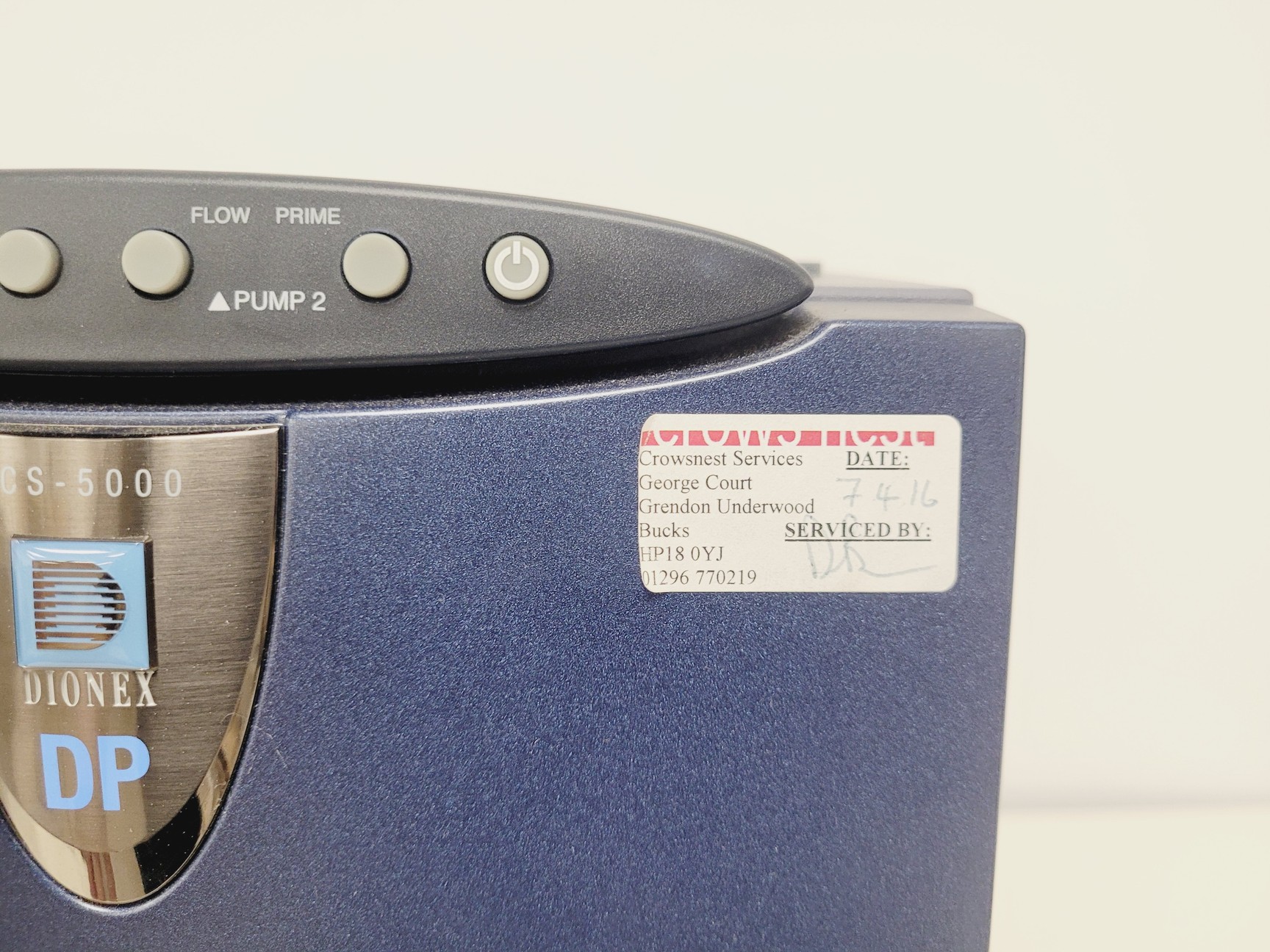 Image of Dionex ICS-5000 Ion Chromatography System DC-5 AS-1 EG-5 DP-5 SP-5