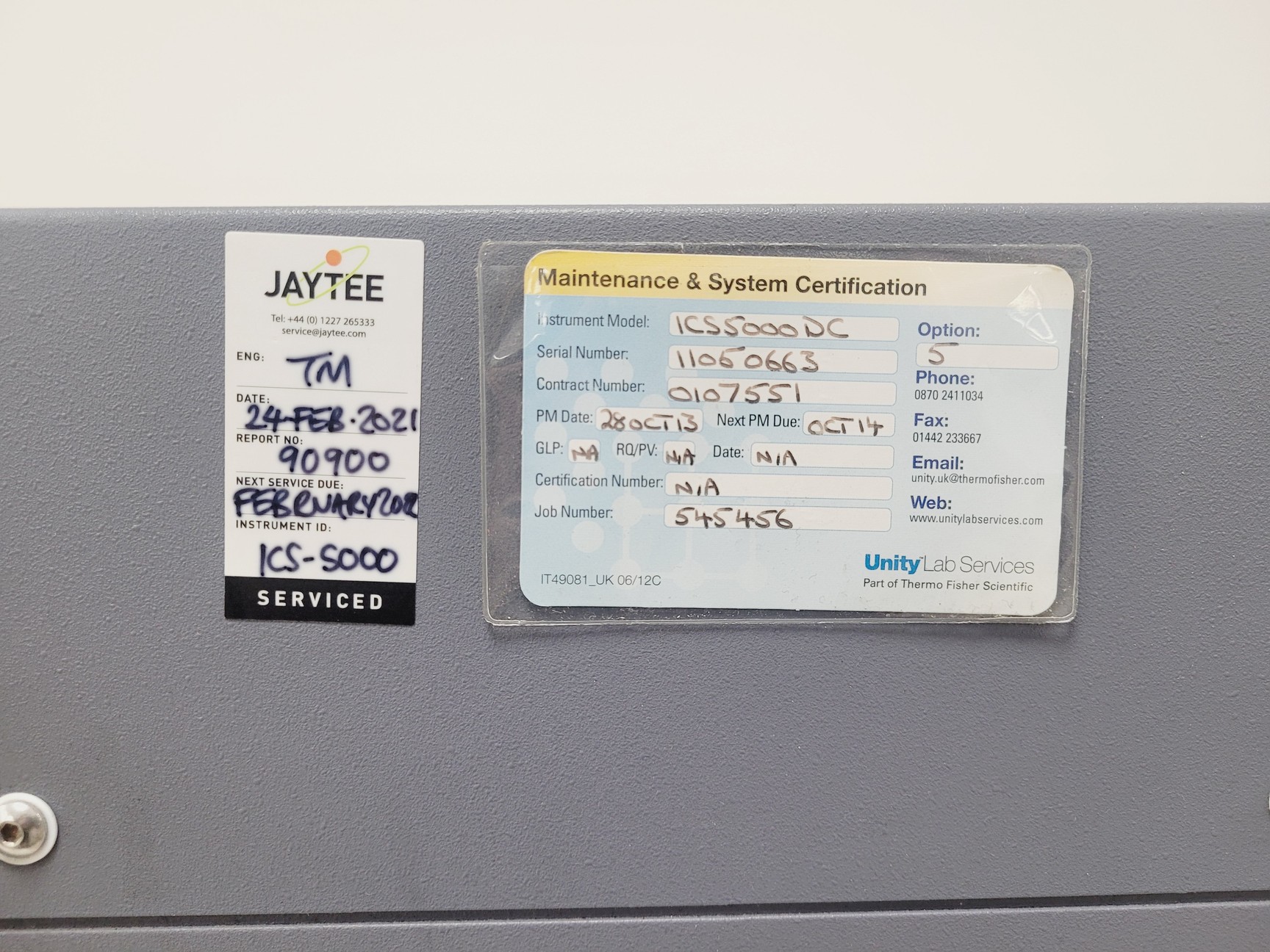 Image of Dionex ICS-5000 Ion Chromatography System DC-5 AS-1 EG-5 DP-5 SP-5