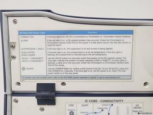Thumbnail image of Dionex ICS-5000 Ion Chromatography System DC-5 AS-1 EG-5 DP-5 SP-5