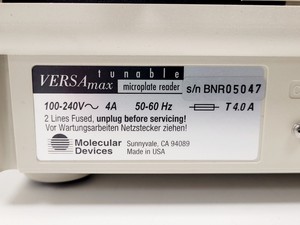 Thumbnail image of Molecular Devices VersaMax Tunable Microplate Reader Lab