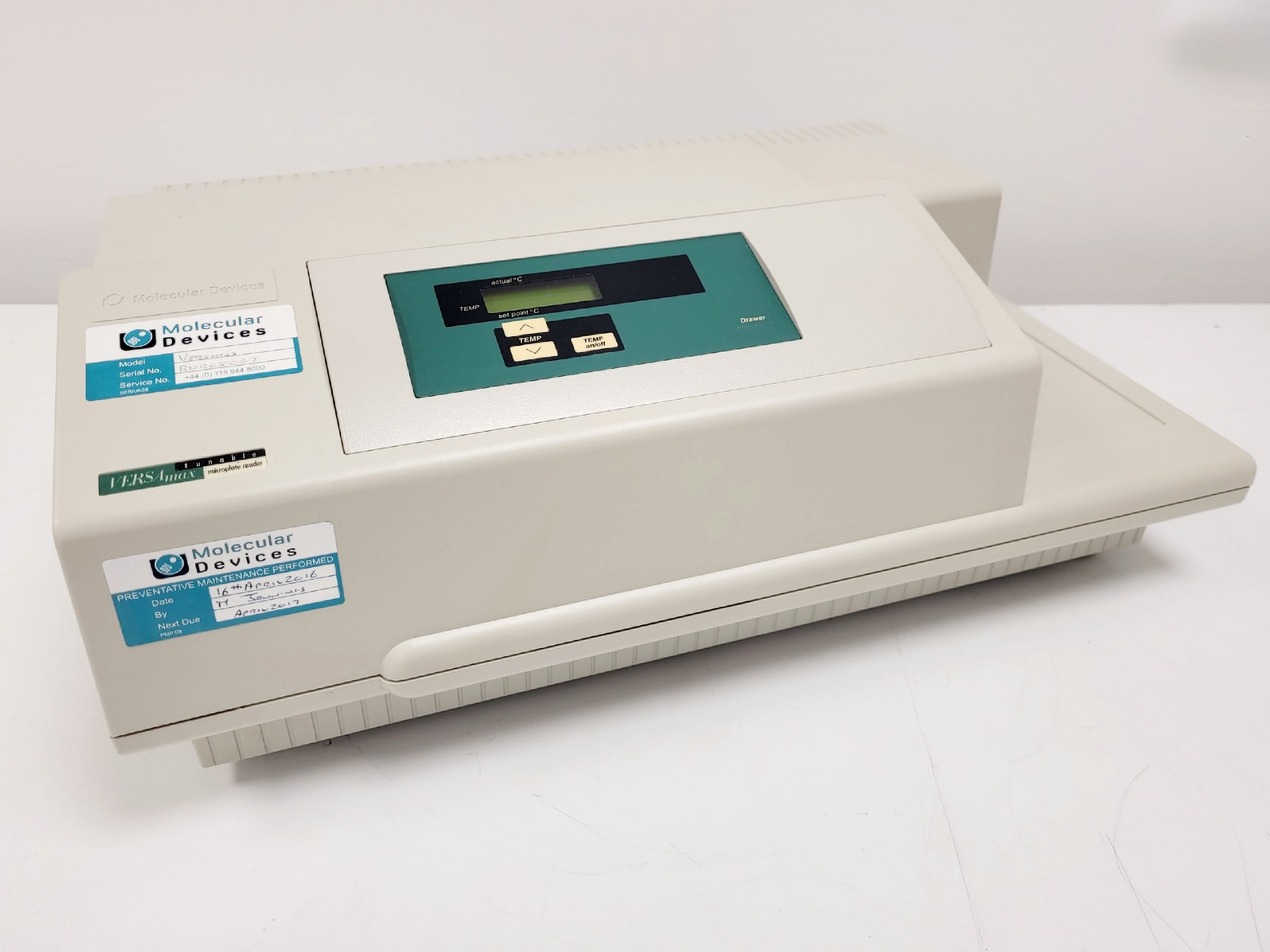 Image of Molecular Devices VersaMax Tunable Microplate Reader Lab
