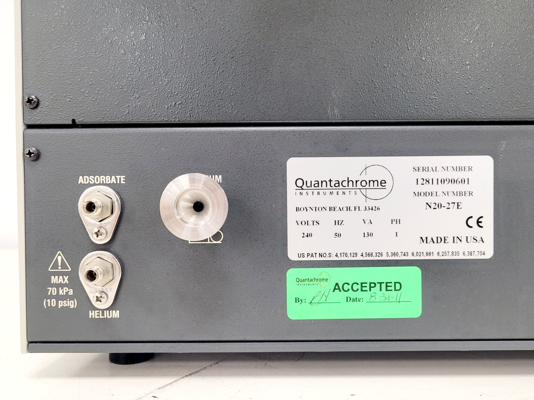 Image of Quantachrome NOVA 4200e Surface Area & Pore Size Analyzer 