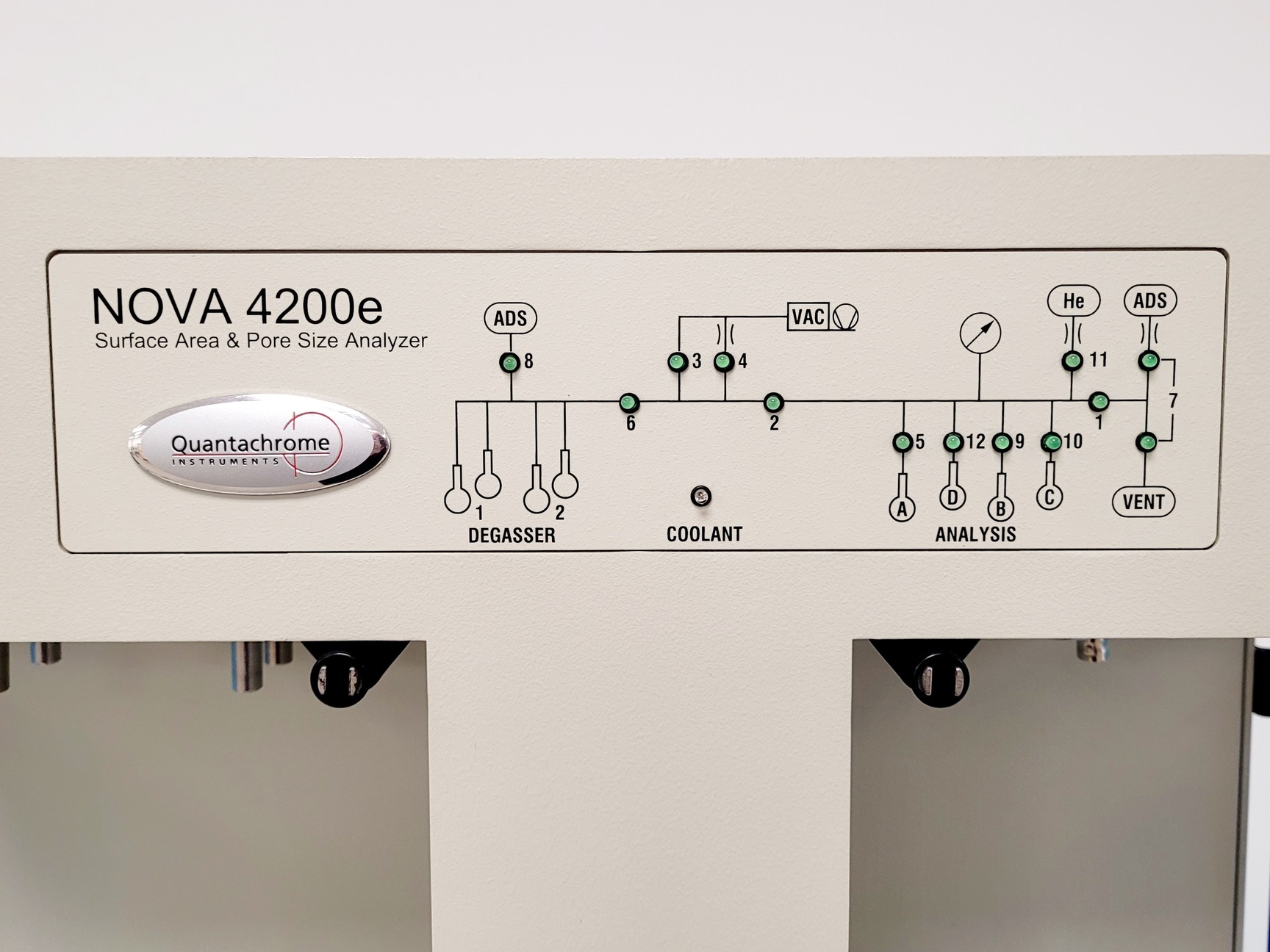 Image of Quantachrome NOVA 4200e Surface Area & Pore Size Analyzer 