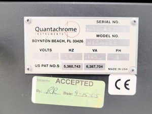 Thumbnail image of Quantachrome NOVA 1200e Surface Area & Pore Size Analyzer