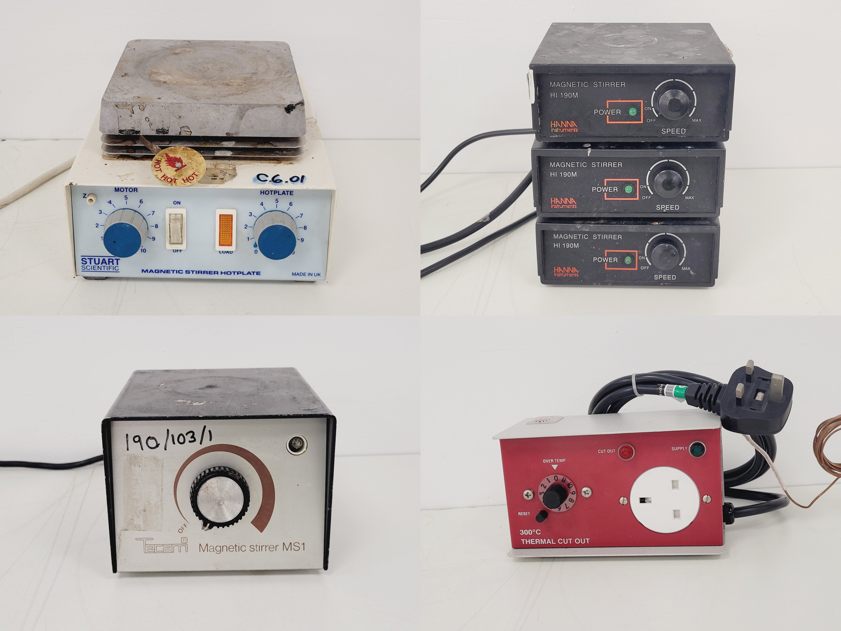 Image of Mixed Job Lot of Laboratory Equipment - Bio-Rad, Tecam, Stuart, Jouan, Edwards