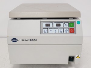 Image of MSE Mistral 1000 Benchtop Centrifuge w/ 4 x 200 Swing-Out Rotor