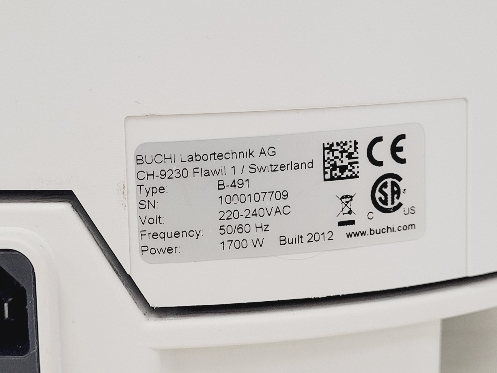 Image of Buchi B-491 Heating Water Bath for Rotary Evaporator
