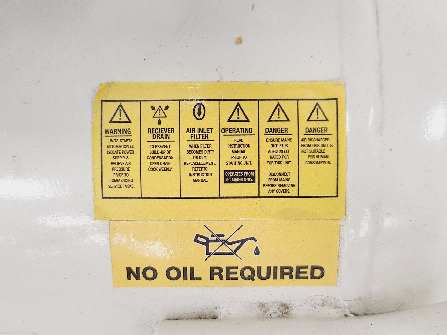 Image of Hyundai HY27550 50L Super Silent Oil-Free Portable Air Compressor