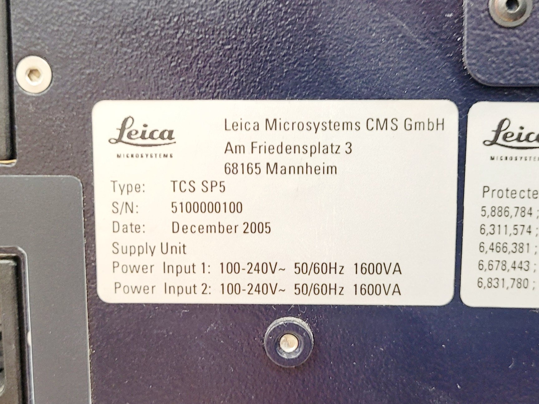 Image of Leica TCS SP5 Confocal Laser Scanning Microscope System (DMI6000 CS)