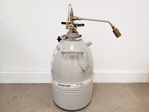 Thumbnail image of Taylor Wharton LD25 Liquid Nitrogen Dewar Lab w/ Liquid Withdrawal Device