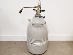Thumbnail image of Taylor Wharton LD25 Liquid Nitrogen Dewar Lab w/ Liquid Withdrawal Device