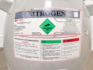 Thumbnail image of Taylor Wharton LD25 Liquid Nitrogen Dewar Lab w/ Liquid Withdrawal Device