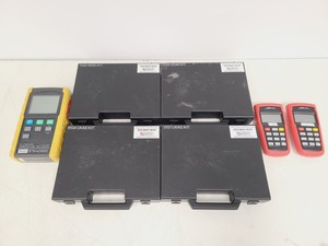 Image of Temperature Loggers 1 x Thermosense BTM-4208SD 12-Channel & 6 x Hibok 15 PT100