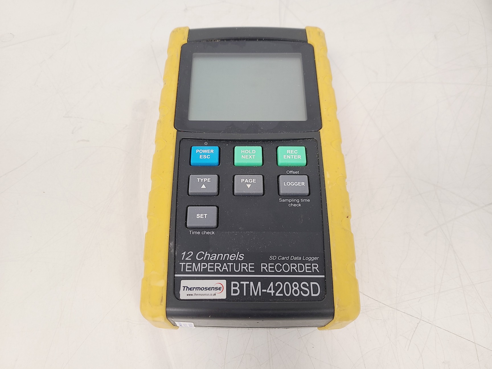 Image of Temperature Loggers 1 x Thermosense BTM-4208SD 12-Channel & 6 x Hibok 15 PT100
