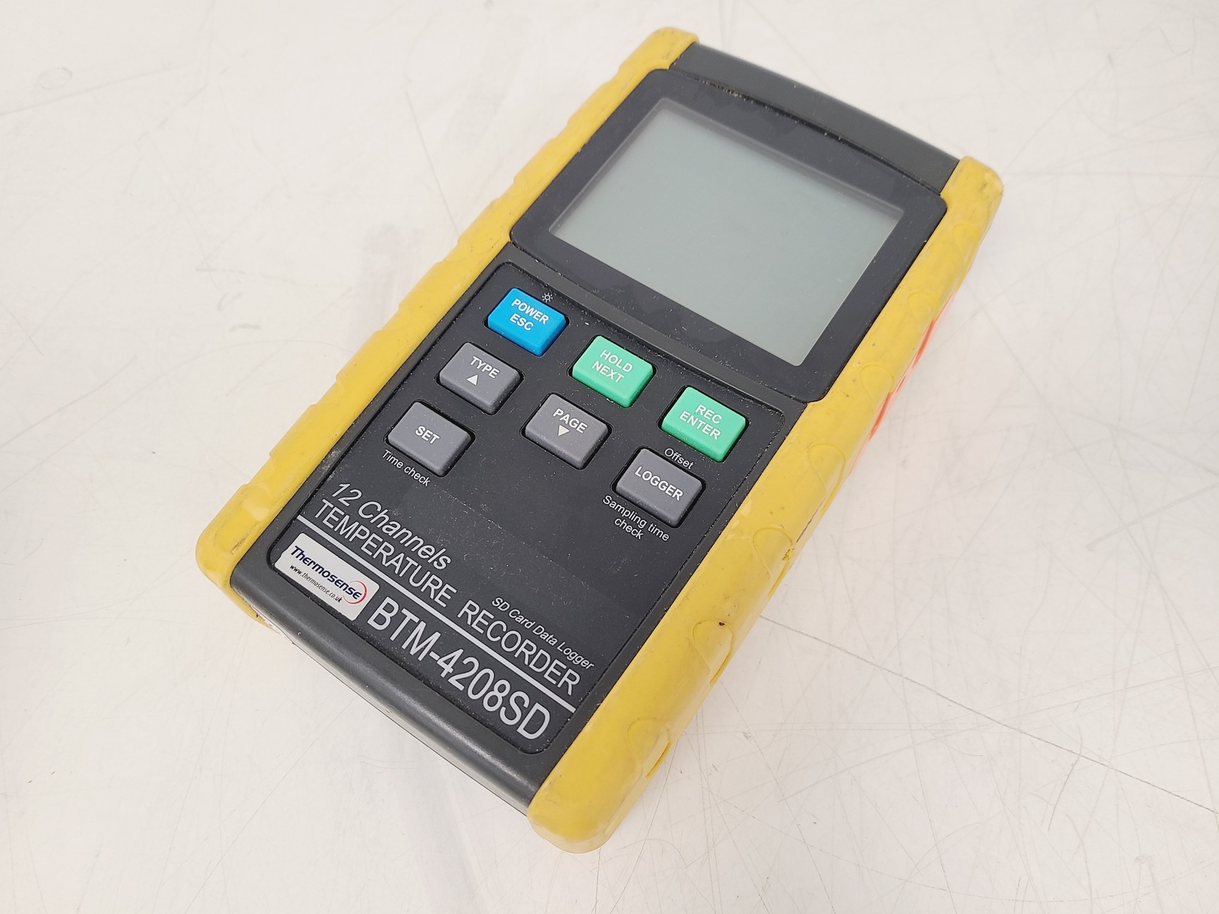 Image of Temperature Loggers 1 x Thermosense BTM-4208SD 12-Channel & 6 x Hibok 15 PT100