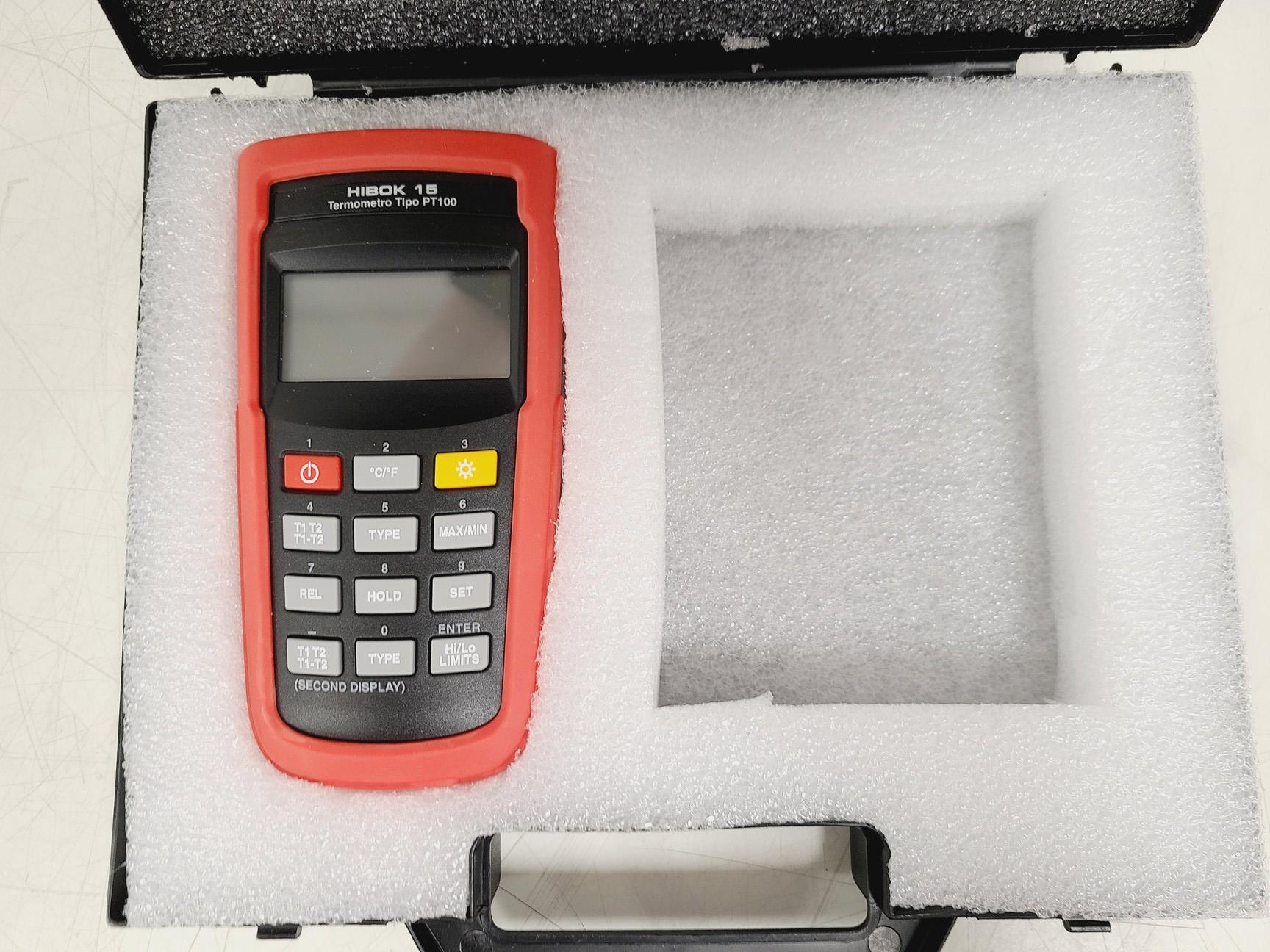 Image of Temperature Loggers 1 x Thermosense BTM-4208SD 12-Channel & 6 x Hibok 15 PT100