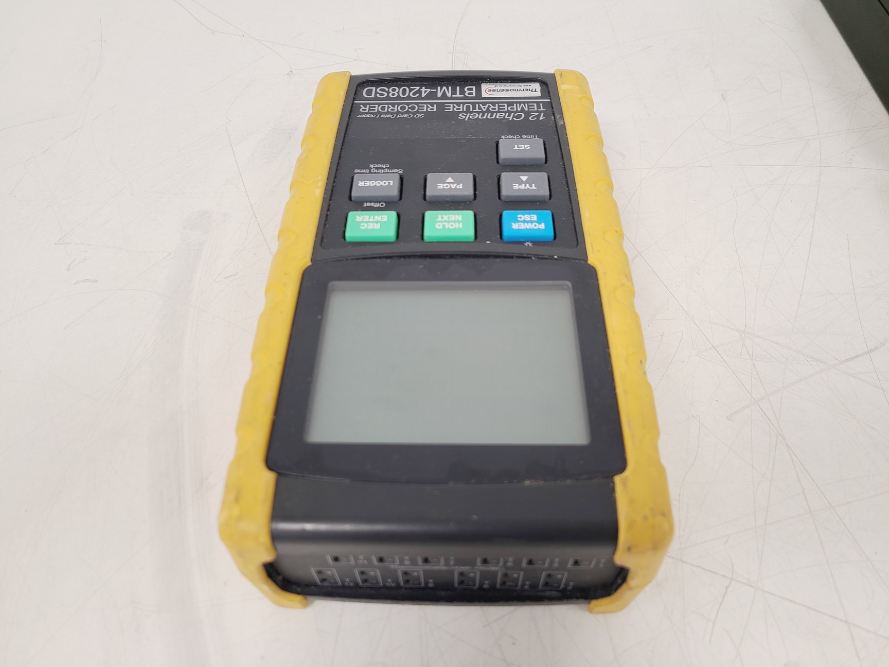Image of Temperature Loggers 1 x Thermosense BTM-4208SD 12-Channel & 6 x Hibok 15 PT100