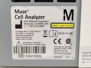 Thumbnail image of Millipore Muse Benchtop Cell Analyser Lab