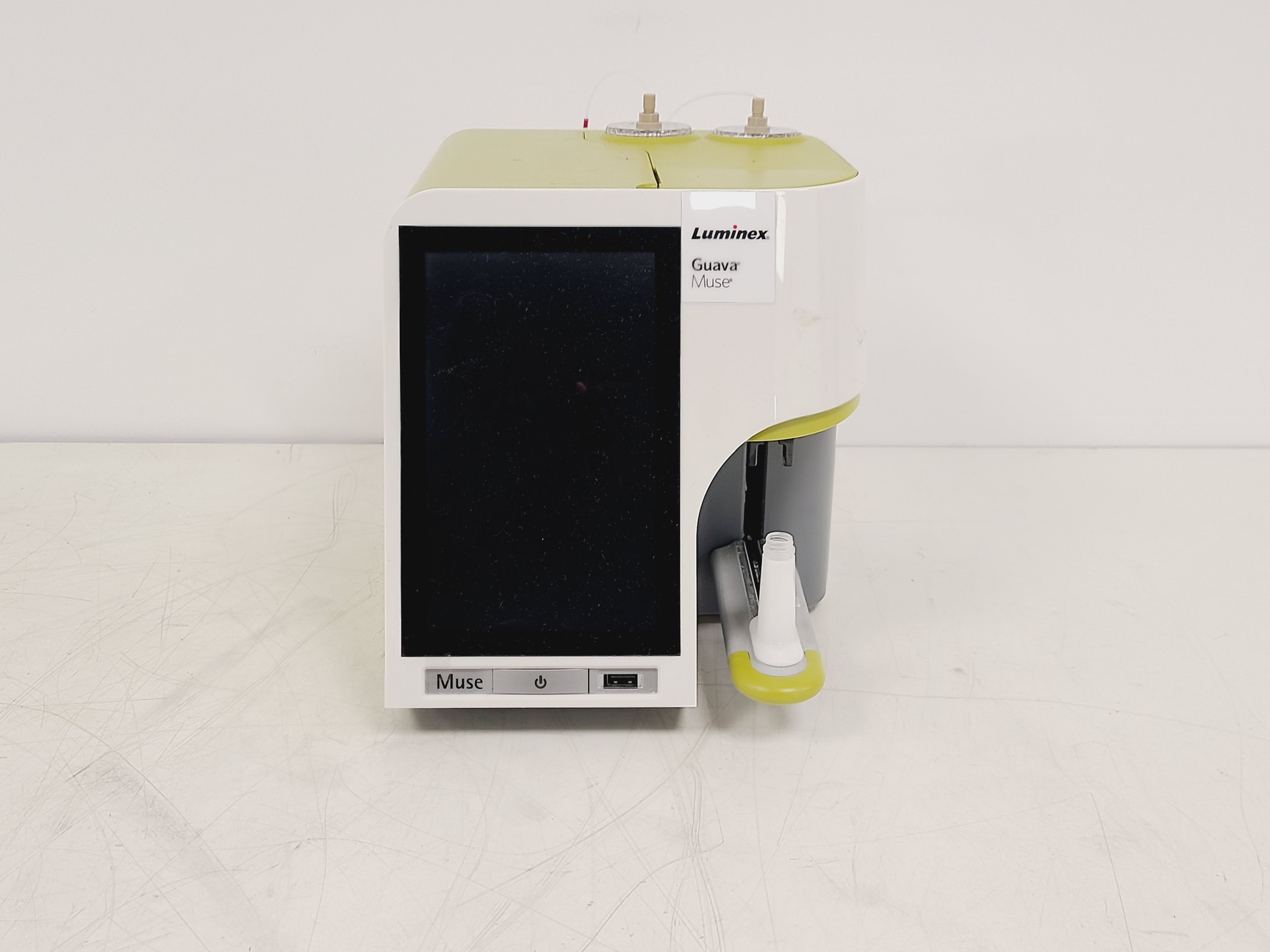 Image of Luminex Guava Muse Benchtop Cell Analyser w/ 5 x Waste/Wash Bottles Lab