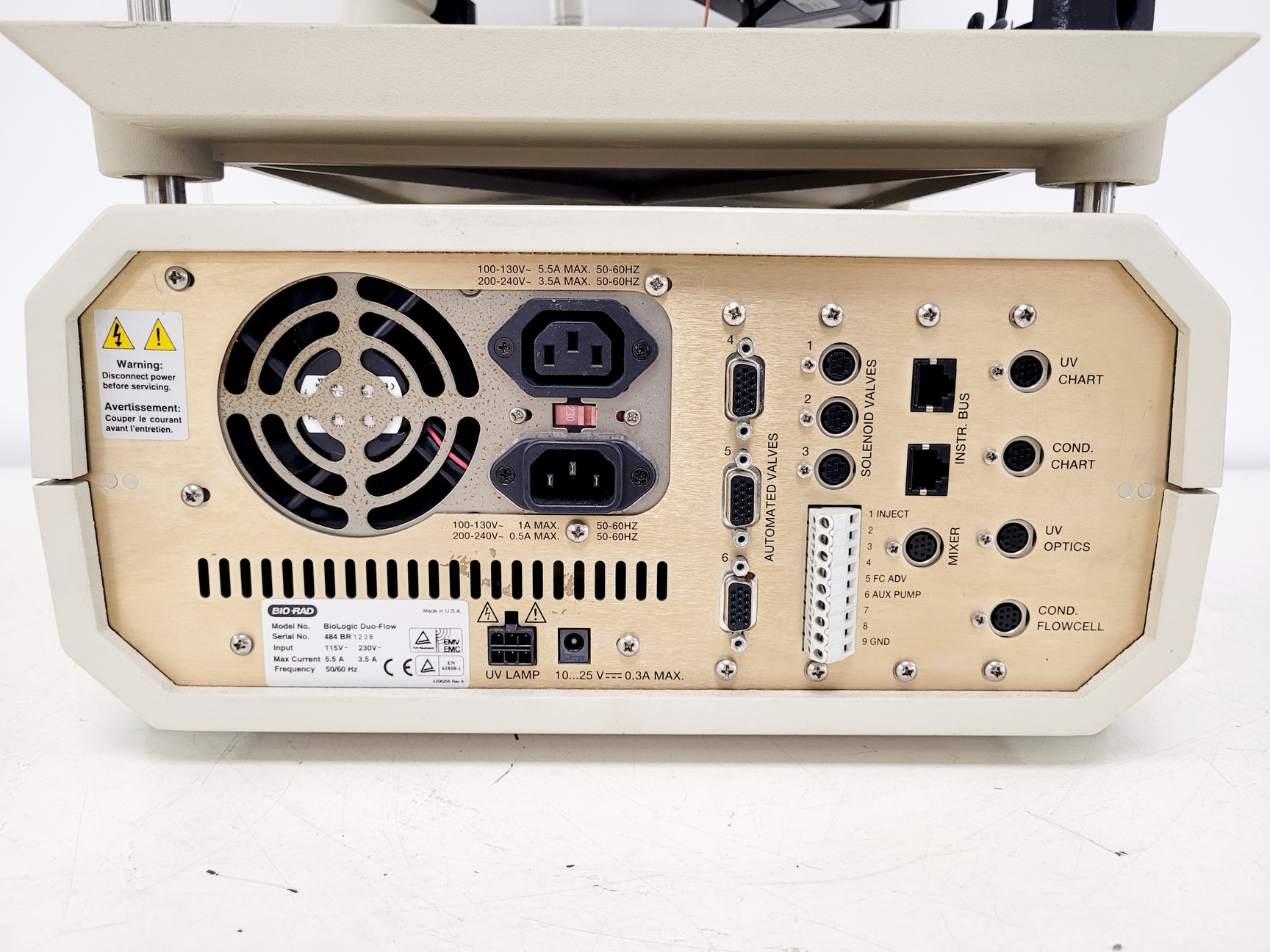 Image of Bio-Rad BioLogic Duo-Flow FPLC Workstation w/ Signal Import Module-HR