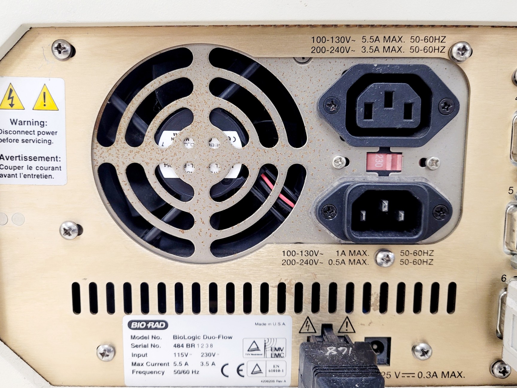 Image of Bio-Rad BioLogic Duo-Flow FPLC Workstation w/ Signal Import Module-HR