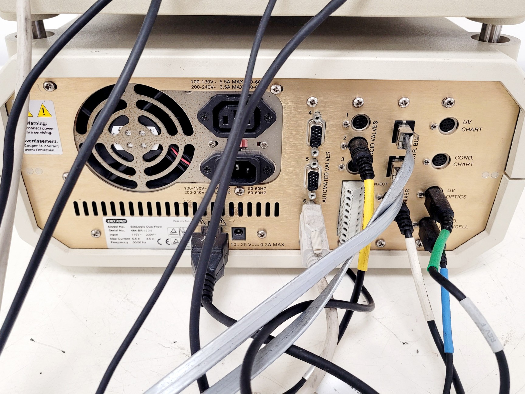 Image of Bio-Rad BioLogic Duo-Flow FPLC Workstation w/ Signal Import Module-HR