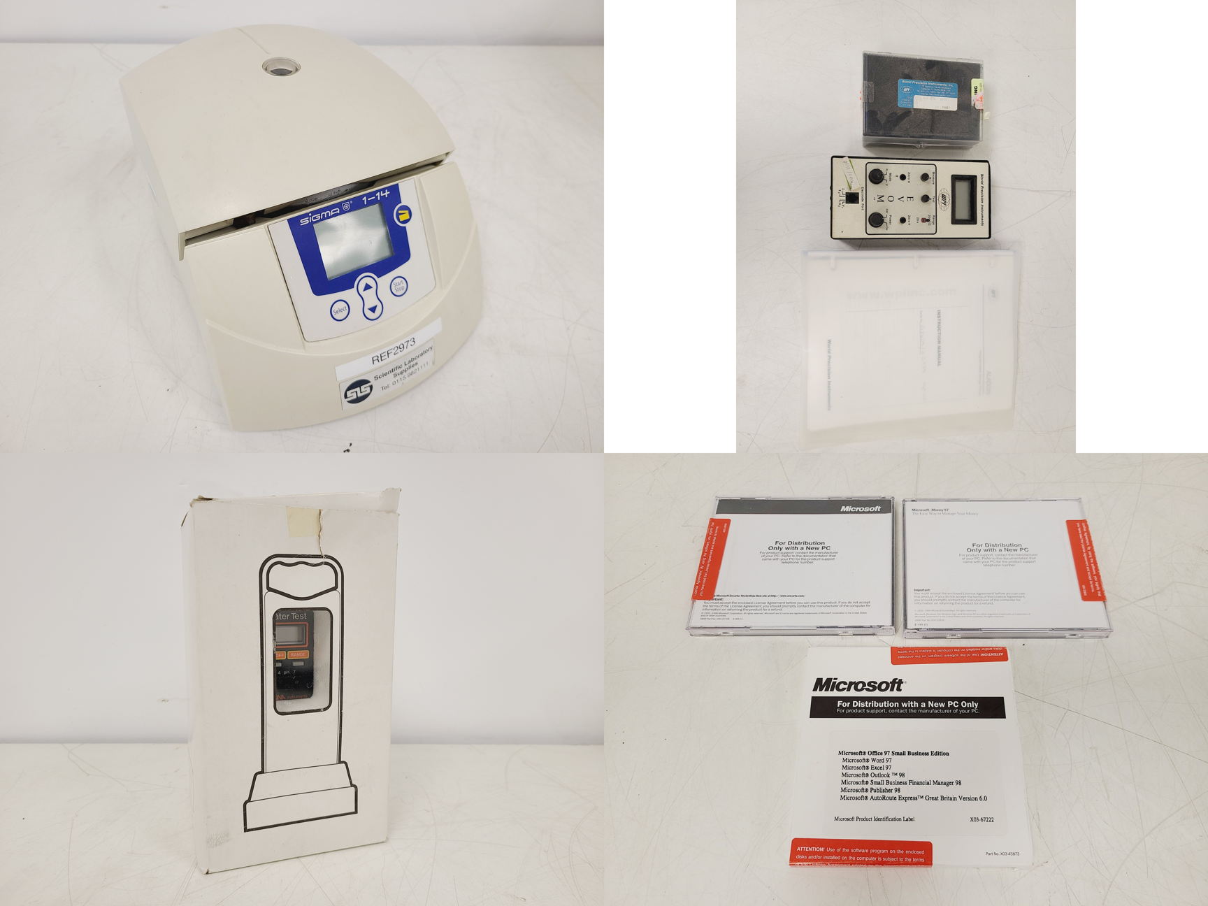 Image of Mixed Job Lot of Laboratory Equipment - Buchi, Sigma, MSE, Hybaid