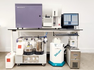 Image of BD FACS Aria III Flow Cytometer with Fluidics Cart, Buffalo Filter & PC 