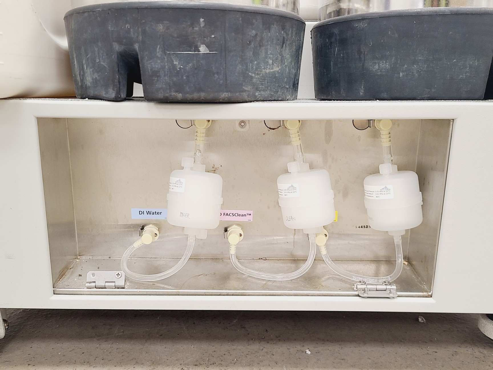 Image of BD FACS Aria III Flow Cytometer with Fluidics Cart, Buffalo Filter & PC 