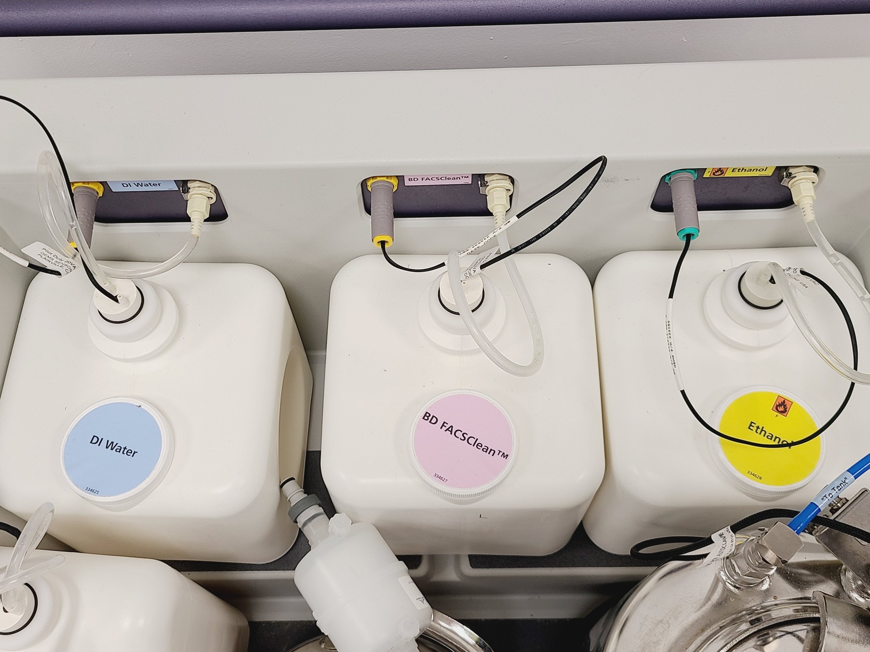 Image of BD FACS Aria III Flow Cytometer with Fluidics Cart, Buffalo Filter & PC 