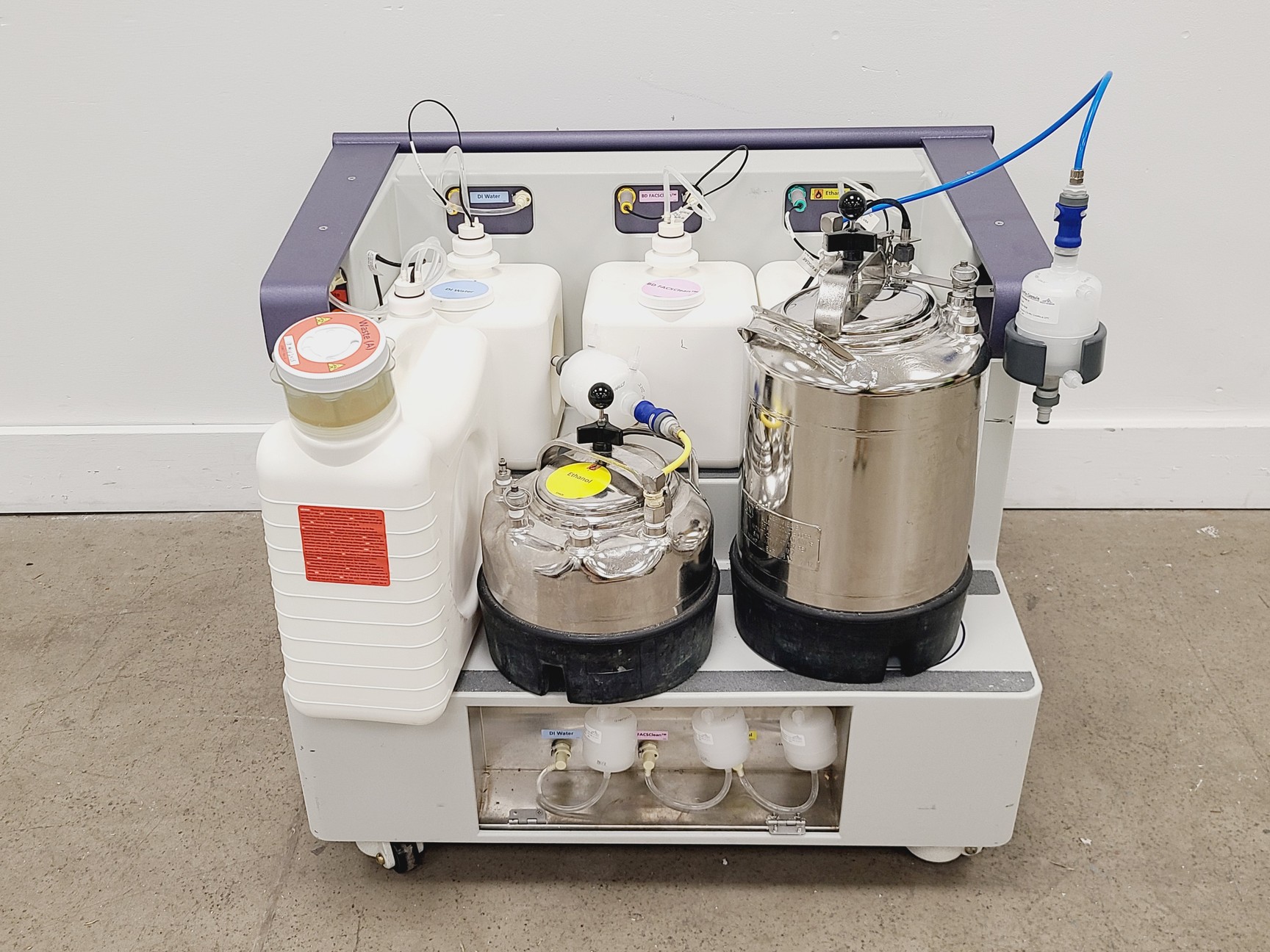 Image of BD FACS Aria III Flow Cytometer with Fluidics Cart, Buffalo Filter & PC 