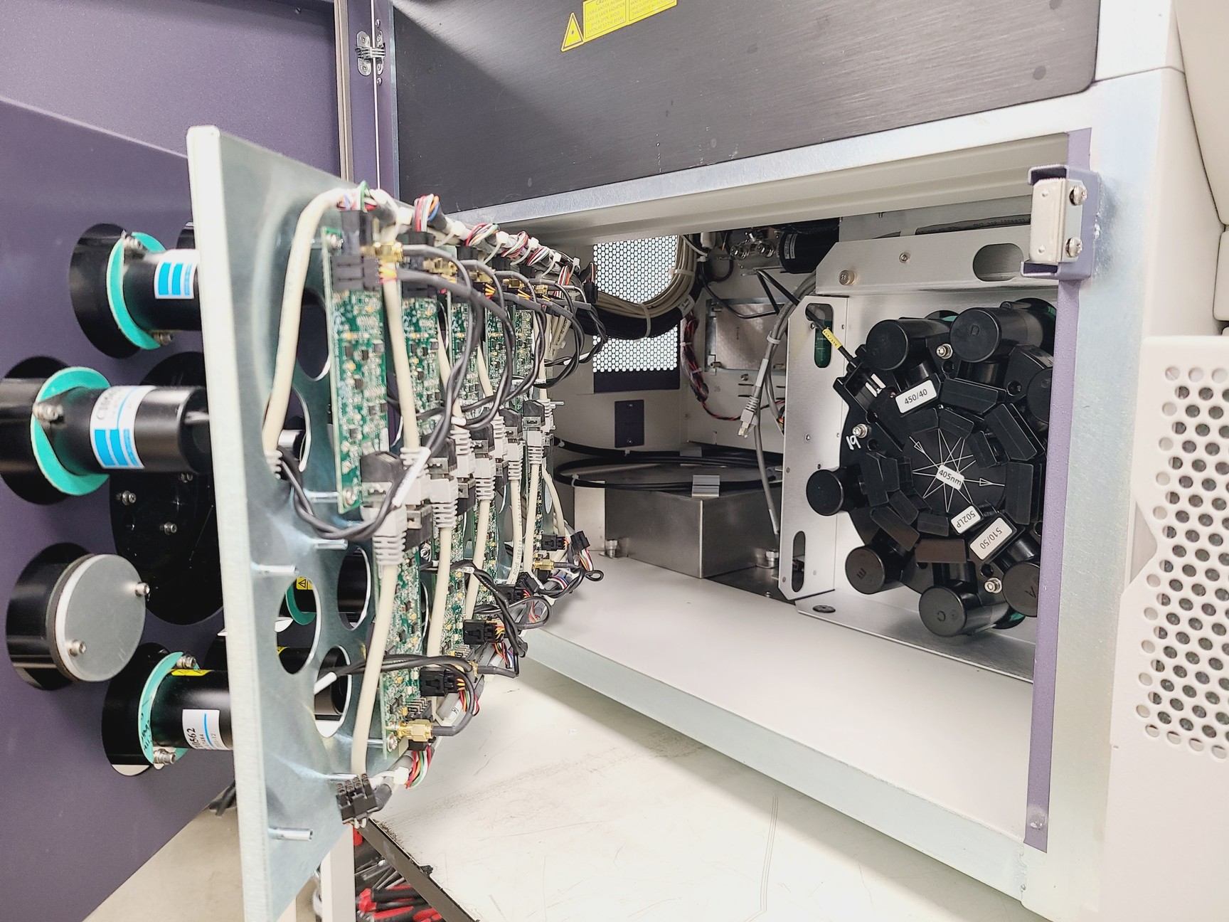 Image of BD FACS Aria III Flow Cytometer with Fluidics Cart, Buffalo Filter & PC 