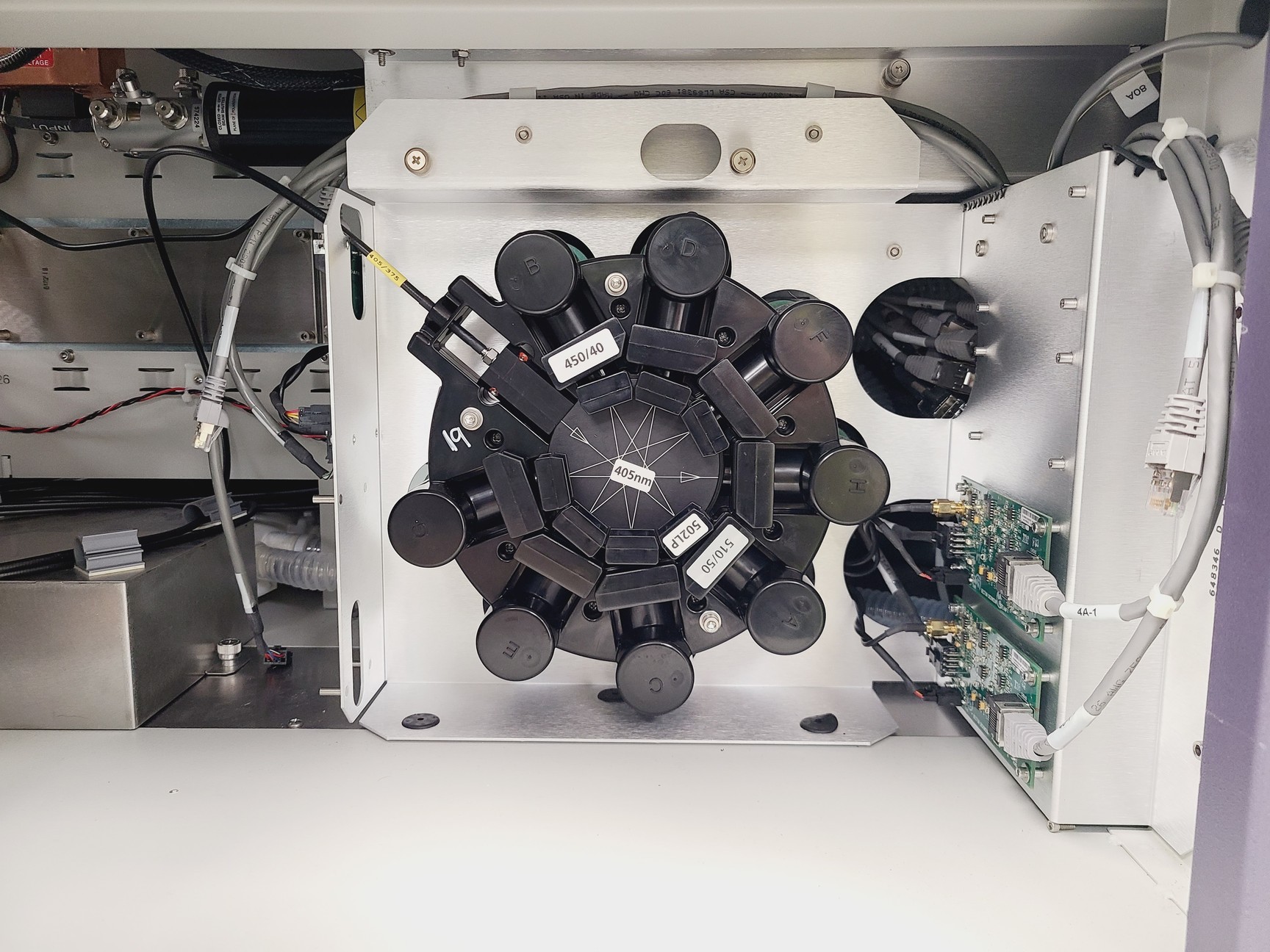 Image of BD FACS Aria III Flow Cytometer with Fluidics Cart, Buffalo Filter & PC 