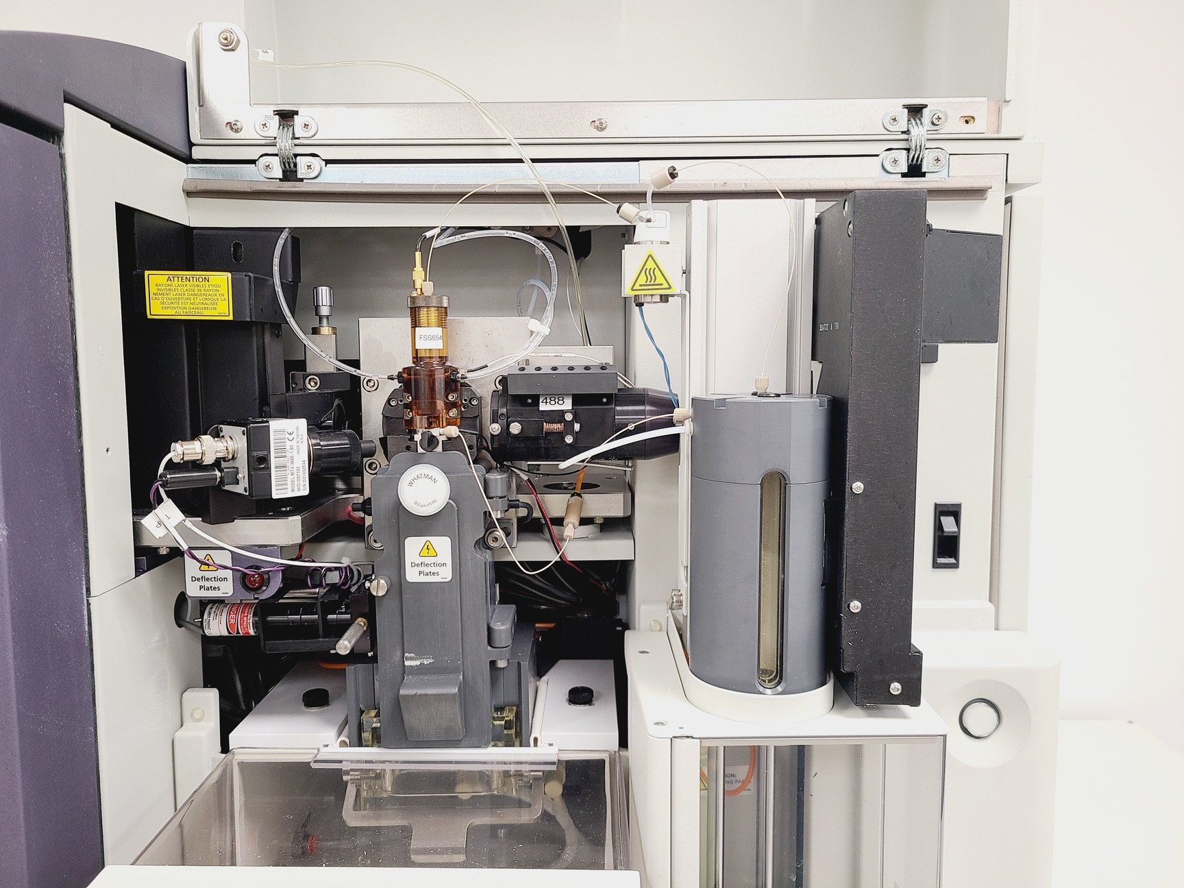 Image of BD FACS Aria III Flow Cytometer with Fluidics Cart, Buffalo Filter & PC 