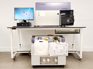 Image of BD FACSCanto II Flow Cytometer w/ Fluidics Cart, PC and Accessories