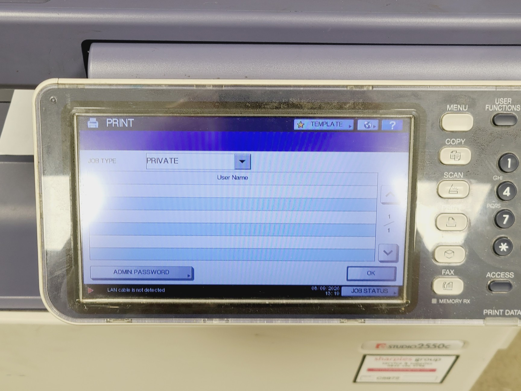 Image of Toshiba E-Studio 2550C Multifunctional Digital Colour System w/ Wheelbase