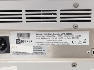 Thumbnail image of Dionex Ultimate 3000 HPLC System (SR-3000, LPG-3400A, WPS3000SL)