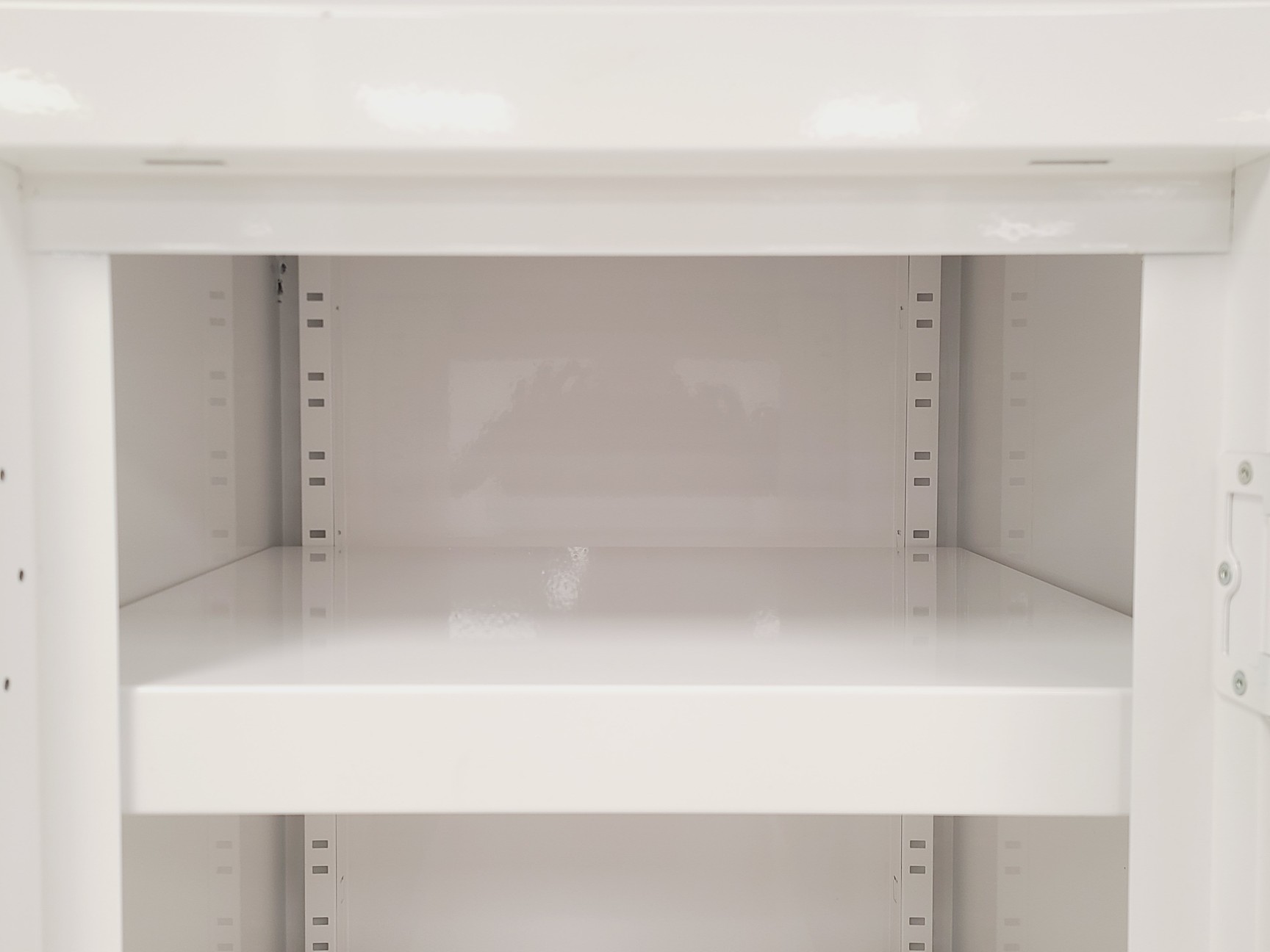 Image of White Benchtop Alkali Chemical Cabinet