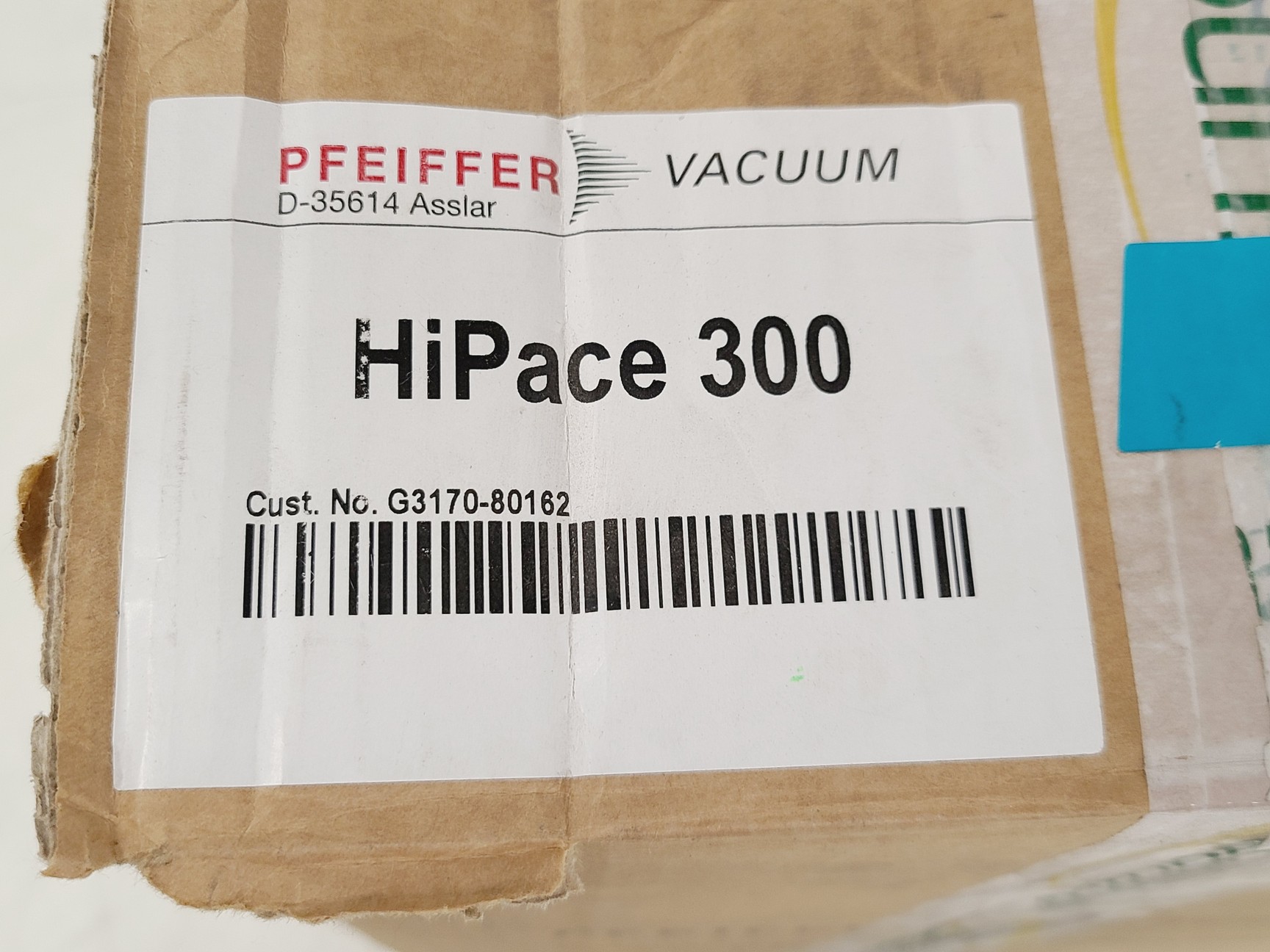 Image of Pfeiffer HiPace 300 Vacuum w/ TC110 Drive Unit